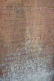 James McCormick - Dalbeattie Grave